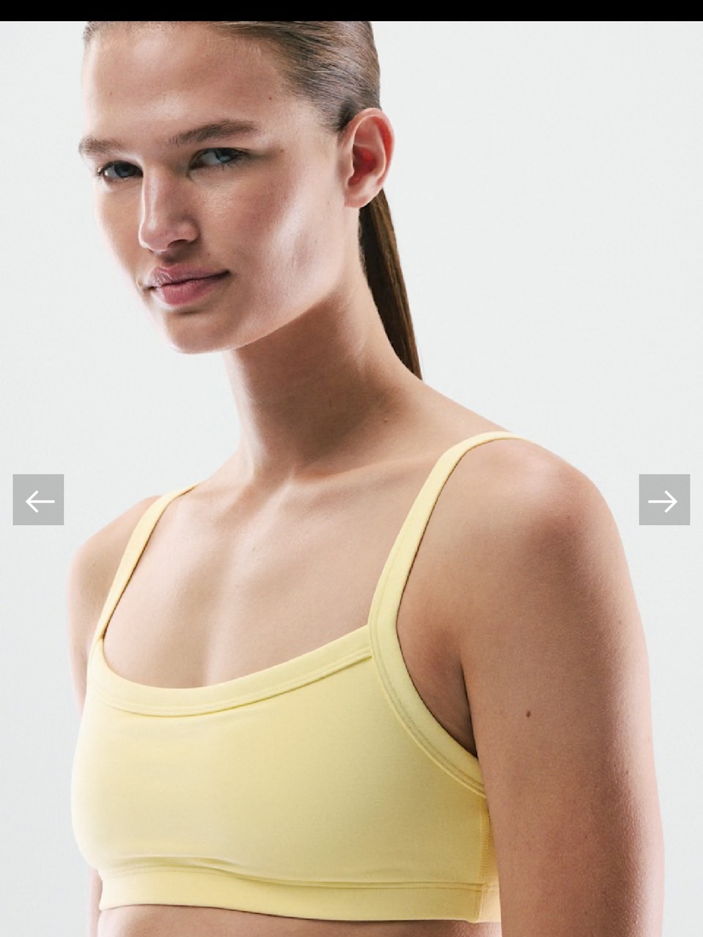 Aritzia Butter Tumbler Bra Top